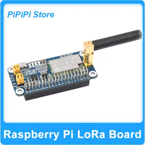 Raspberry Pi SX1262 LoRa HAT Module 915MHz 868MHz Frequency Band UART Interface For PI5/4B/3B/Zero W