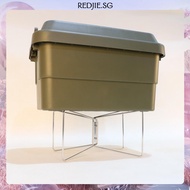 [Redjie.sg] Camping Folding Cooler Stand Frame Foldable Ice Box Holder Hiking Holder Support
