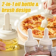[3-5 Days Arrive] Baking & BBQ Oil Brush Bottle | 2-in-1 Silicone Brush and Glass Container, 190ml C