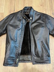Schott 641 深棕色皮衣 leather jacket