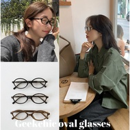 Retro oval glasses Tortoiseshell Frame Geekchic 3 Colors | 98doci