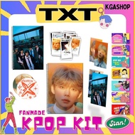 [TXT] FANKIT TXT TOMORROW MINISODE SOOBIN YEONJUN TAEHYUN KPOP BUTTON BADGE POSTER PHOTOCARD TICKET 