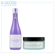 [Exclusive Bundle] K-Gloss S.4 Treatment 355ml + K-Gloss De-Frizzing Treatment Masque 236ml