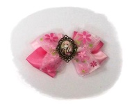 現貨 Vocaloid Luka Megurine 巡音 ルカ動漫卡通 時光寶石髮夾 頭箍 Bow Hair Clip Hair Band