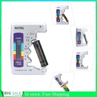 bjiax Digital Battery Tester Capacity Detector Checker Measuring Tool 90 x 60mm for Button  AAA N C 