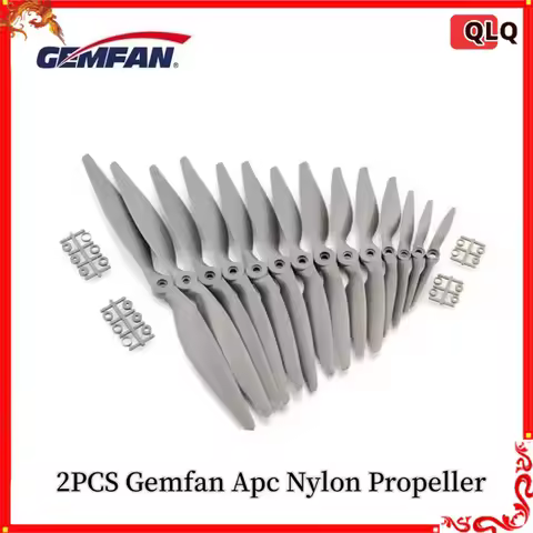 2pcs Gemfan Apc Nylon Propeller 5x5/6x4/7x5/8x4/8x6/9x6/10x5/10x7/11x5.5/12x6/13x6.5/14x7/16x8/17x10