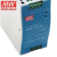 Mean Well NDR-240-24 & NDR-240-48 300W Industrial Single Output Switching Power Supplies 24VDC 10A &