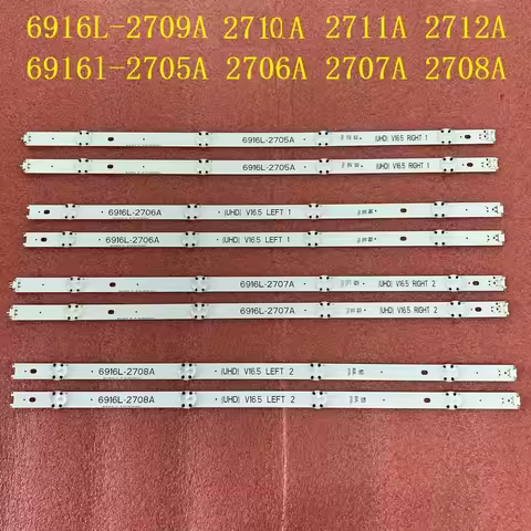LED backlight for 49"49UH6200 49LH520V 49LH570A 49UH6207 49UH6200 49UH6110 49UH6109 49UH6107 49UH609