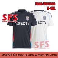 【SFS】Top Quality 25-26 Men's San Diego FC Home Away Kit Soccer Jersey Football Shirts MLS Jersey Fan