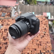 Kamera dslr canon 1500d kit 18-55 is second support wifi