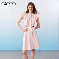 G2000 Ruffled Sleeve Fit & Flare Dress