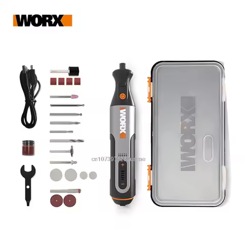 Worx 8V Rotary Tool USB Charger WX106 Cordless Mini Engraving Grinding Polishing Variable Speed Powe