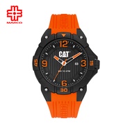 CAT DRIFT LW-161-28-138 Orange Silicone Band Analog Watch | 10 ATM | 45MM | 2Y Warranty