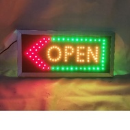 LED light writing LED sign/ OPEN arrow model