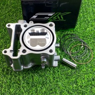 เสื้อสูบ LEAD GIORNO PCX-160 งานCK ปาดหลบวาล์วCNC ลูกสูบCK ขนาด60-62-63มิลสลัก14มิล