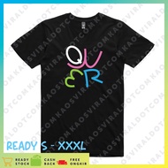 KPOP QWER LOGO T-SHIRT DISTRO UNISEX