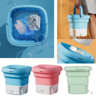 Mini Washing Machine For Clothes With Bucket Washing For Socks Underwear Portable Folding Washing Machine With Drying Centrifuge