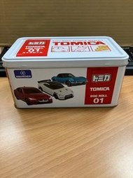 現貨多美 tomica 鐵盒 收納盒 蛋捲盒 長22.5*13.5*11公分(空盒)