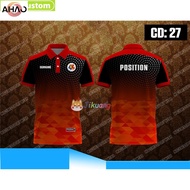 【READY STOCK】 FREE CUSTOME SK FULL SUBLIMATION SHIRTS & FULL SUBLIMATION SHIRTS POLO SHIRTS MEN AND 