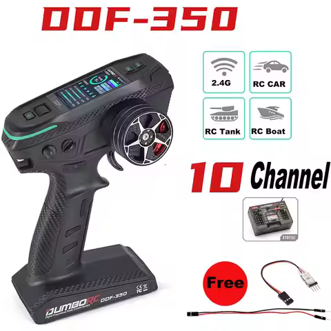 Dumbo RC X6 X4 X6P 2.4G 6CH Transmitter w/ X6FG Gyro X6F Receiver for 1/16 1/10 MJX RC CAR Upgrade R