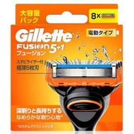 Gillette 吉列 - Gillette 吉列 - FUSION5+1 鋒隱系列電動剃鬚刀片 8片裝(包裝略受損)