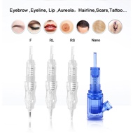 Official Biomaser 100PCS Revolution Tattoo Permanent Makeup Conduit Tattoo Machine Kit 1R, 2R, 3RL, 