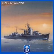Japanese Navy Naval Destroyer Paper Model IJN FUYUZUKI