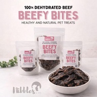 Dehydrated Beef Dog Treat | 100% Natural No Additives | High Protein Healthy Snack for Pets | Beefy 