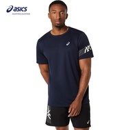 ASICS Men ICON Short Sleeve Tee in Midnight/Cream