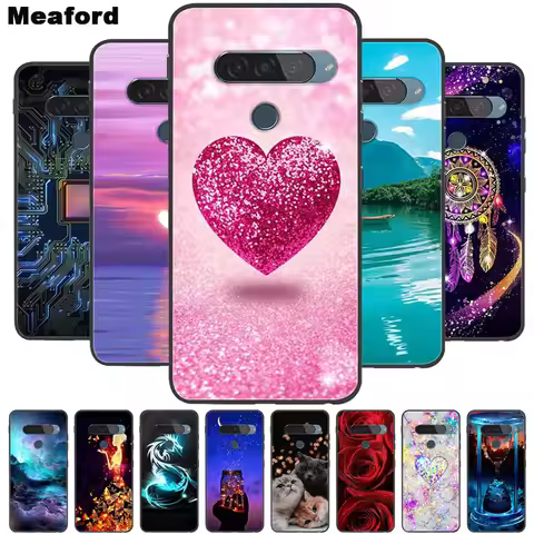 For LG G6 G5 Case Shockproof Soft silicone TPU Back Cover For LG Stylo 4 G7 Thinq Phone Cases for LG