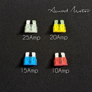 FuseTancap Fuse Large 25AMP 20AMP 15AMP 10AMP MOKINI Car Fuse Plug-in Fuse/ 10 AMP - 25AMP Fuse/ 10A