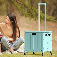 Stair Climbing Shopping Cart Trolley Grocery Shopping Cart Express Foldable Universal Wheel Trolley 