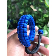 Bracelet/Braided Bracelet/Paracord Rope/Paracord550 Blue