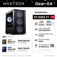 Gear-04 - Radeon RX 9060 XT 16GB Gaming PC | AMD Ryzen 5 7500F / Intel Core Ultra 225F (16GB RAM / 5