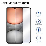 Tempered Glass Anti-Scratch Realme P3 Lite 4G/5G Full Cover 9H Static Glass