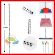 Stainless steel broom stick/broom stick/broom stick/broom stick/mop handle