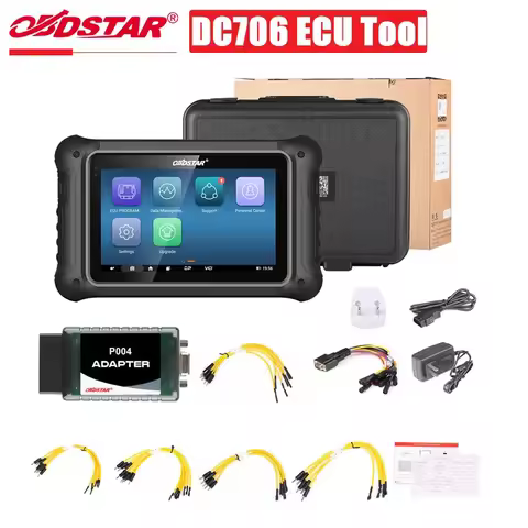 [Full Version] OBDSTAR DC706 ECU Tool for Car and Motorcycle with ECM+TCM+BODY ECU Clone by OBD or B