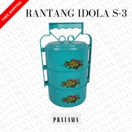 Rice Container Plastic Food Container/ Stackable Lunch Box/ Lunch Box/ 3-Stack Food Container/ Multi