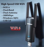 High Speed USB WiFi, support WiFi 6, up to 1800Mbps, WiFi Adaptor