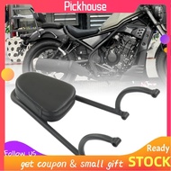 Pickhouse Rear Backrest Cushion Passenger Back Rest Durable for Motorcycle