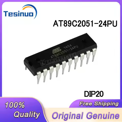 （5/pieces） New Original AT89C2051-24PU AT89C2051 24PU AT89C2051-24PI AT89C2051 24PI DIP20 microcontr