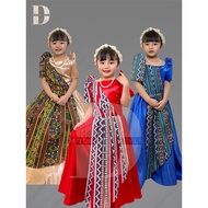 kids costume ethnic filipiniana for 4-13 years old - UN Costume