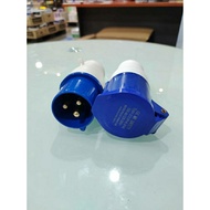 16A AMP 3 PIN INDUSTRIAL PLUG & SOCKET MALE& FEMALE