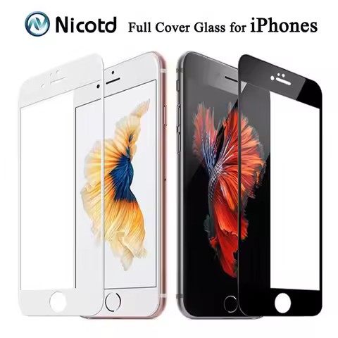 9H Full Coverage Cover Tempered Glass For iPhone 11 Pro Max Screen Protector Protective Film For iPh