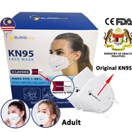 SurgiPlus KN95 Medical Face Mask 5ply (Individual Packing) KKM Approved