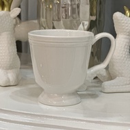 Ceramic Mug Intricate Design White Saint James Pavillion Ceramic