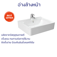 โปรโมชั่นพิเศษ อ่างล้างหน้า American Standard อ่างล้างหน้าแบบแขวน xxไม่รวมก๊อกน้ำxx รุ่น คอนเซ็ป ควู