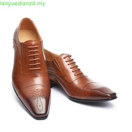 Aufu Shoes3717  Men's Square Toe Leather Shoes British Casual Pumps     Lace-up Men's Shoesshoes RNF