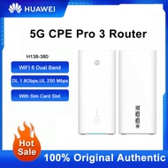 ❤Unlocked Huawei 5G CPE Pro 3 Router H138-380 WiFi 6 Signal Repeater Dual Band 250 Mbps Gigabit ☆┱