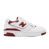 New Balance 550 NB Retro Shoes Women's White Red Sneakers [YUBO] BBW550BR B Last